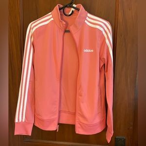 Adidas jacket xs pink